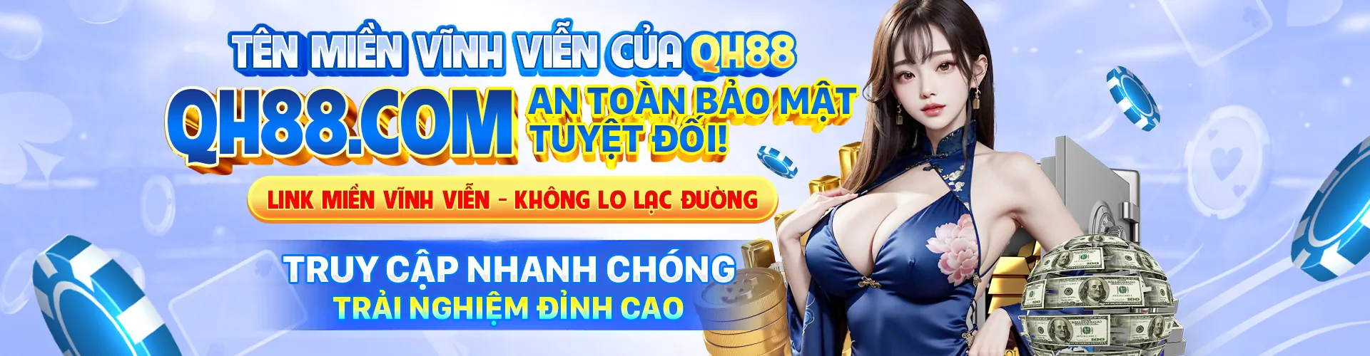 Sòng bạc trực tuyến QH77 với các trò chơi đa dạng và dealer người thật